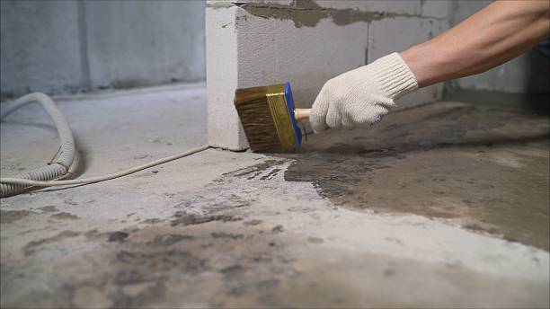 SJ Waterproofing Pros Emergency Waterproofing coverage map for McBain, MI and surrounding area
